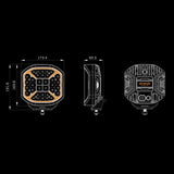 SIBERIA X DRIVING LIGHT 7″